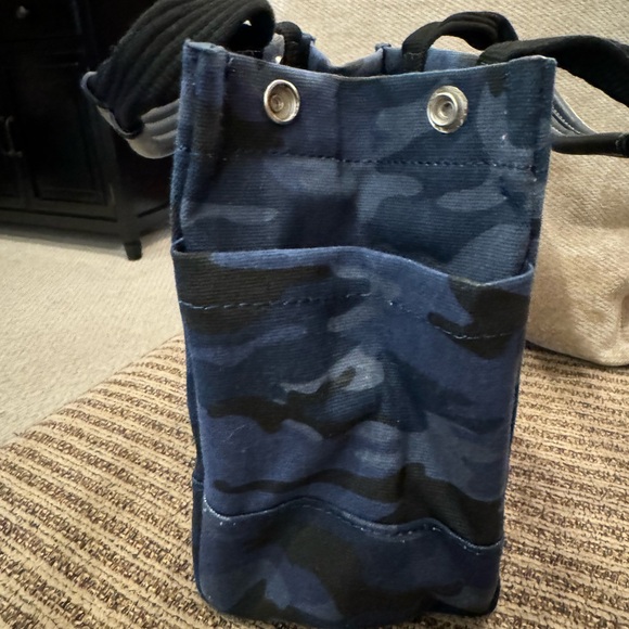 Quilted Koala Blue Camo Mini Luxe North South Bag - Picture 4 of 5